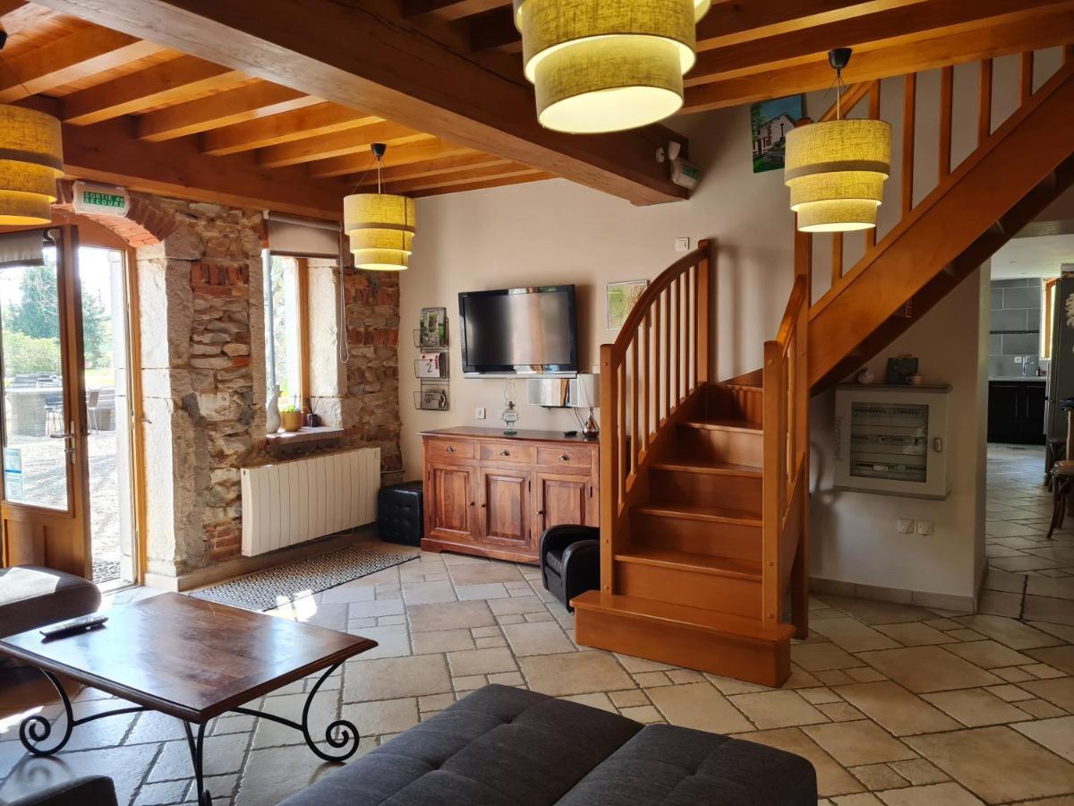 Вилла Domaine Du Cuiset - Gite Du Four A Pain Saint-Andre-sur-Vieux-Jonc Экстерьер фото
